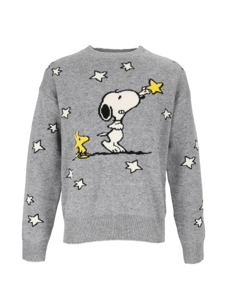 Pulover Mc2 Saint Barth gri din vascoza si casmir