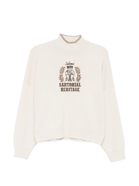 Pulover tricotat Brunello Cucinelli neutru