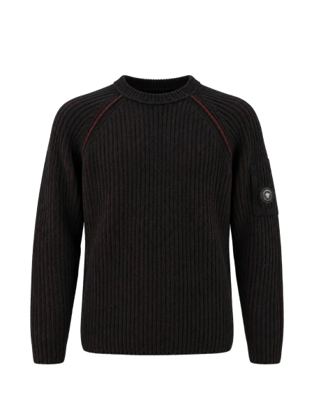 Pulover tricotat C.P. Company negru