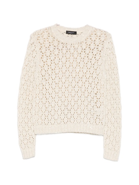 Pulover tricotat Fabiana Filippi neutru