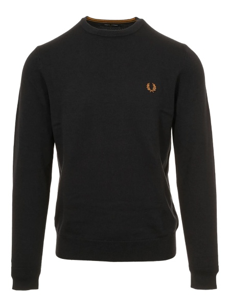 Pulover tricotat Fred Perry negru