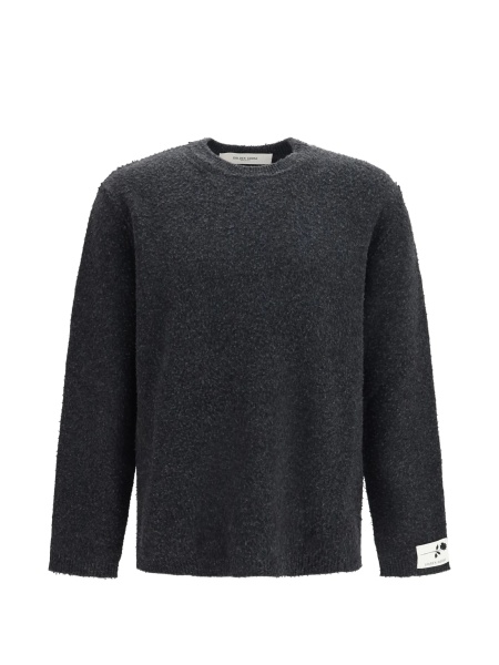 Pulover tricotat Golden Goose gri