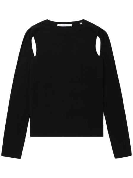 Pulover tricotat HELMUT LANG negru