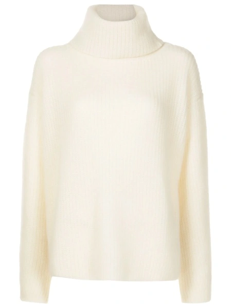 Pulover tricotat Hugo Boss neutru