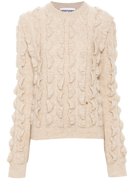 Pulover tricotat Moschino neutru