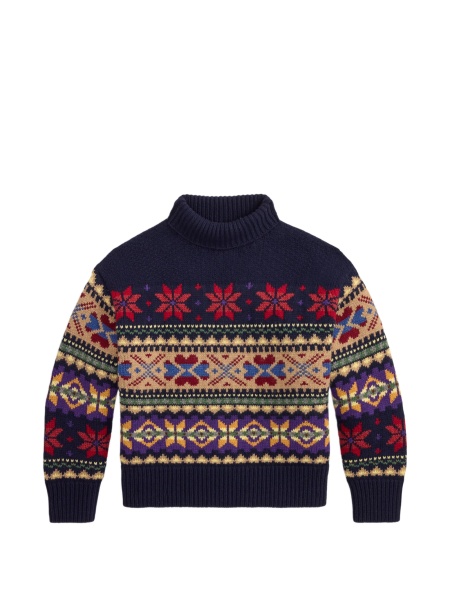 Pulover tricotat Ralph Lauren albastru