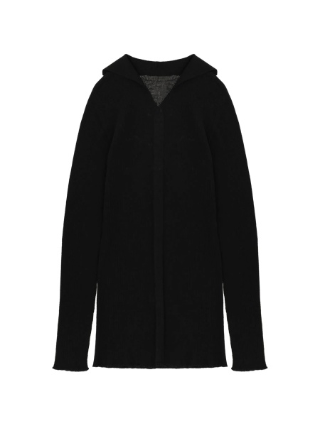 Pulover tricotat Rick Owens negru