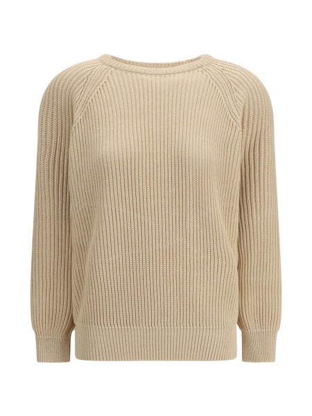 Pulover tricotat Saint Laurent neutru
