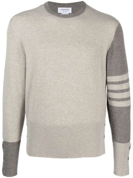 Pulover tricotat Thom Browne neutru