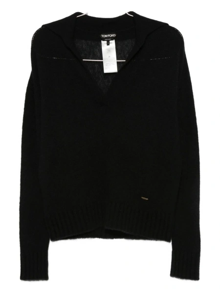 Pulover tricotat Tom Ford negru