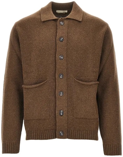 Pulover Upcycled cashmere cardigan