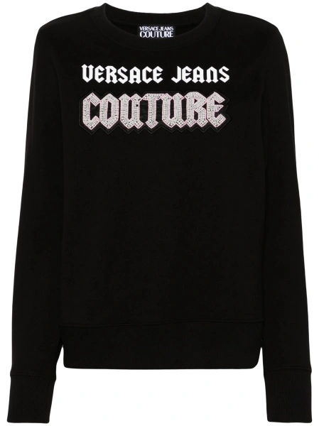 Pulover Versace Jeans Couture negru