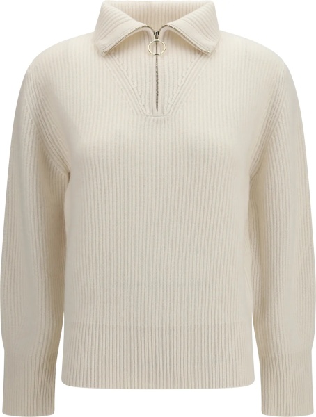 Pulover Wool and cashmere half zip Sweater