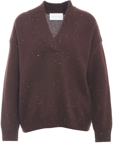 Pulovere Sweater with sequin application
