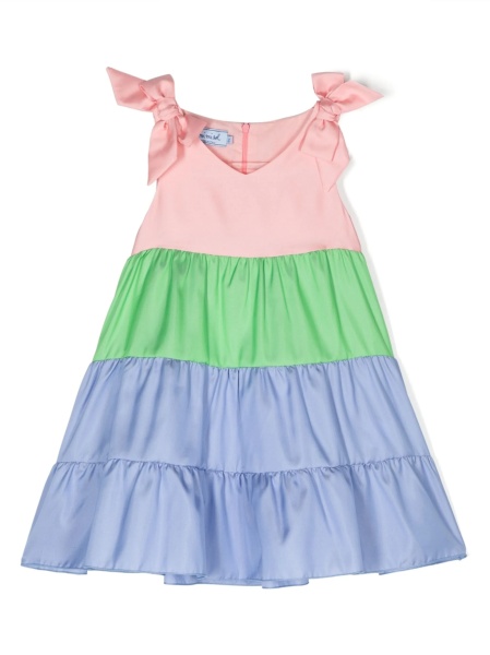 Rochie casual MIMISOL albastra din polyester