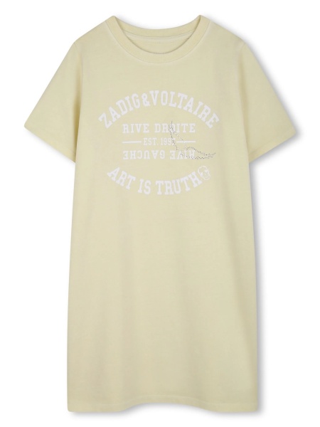 Rochie casual Zadig & Voltaire galbena