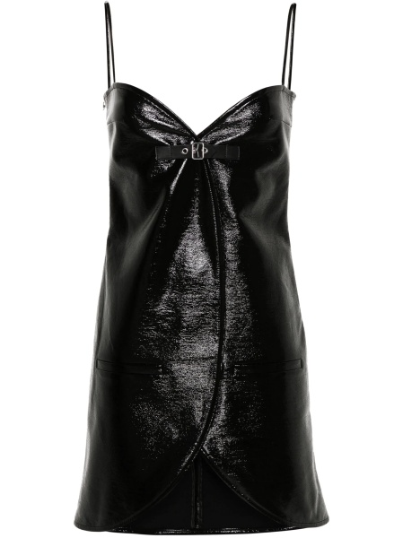 Rochie de ocazie COURRÈGES neagra din polyester si elastan
