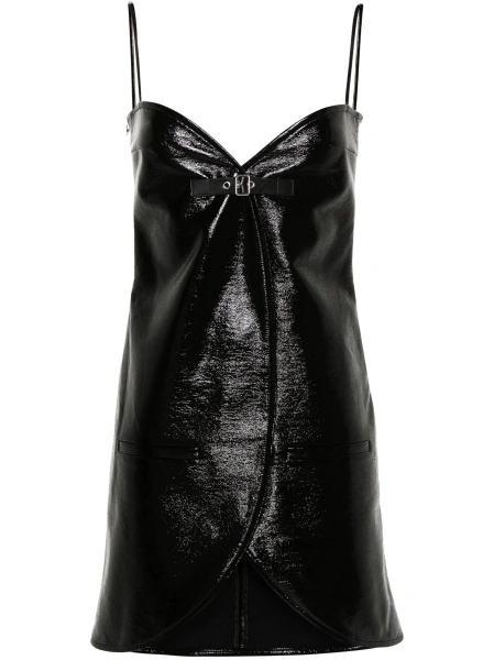 Rochie de ocazie COURRÈGES neagra din polyester si elastan
