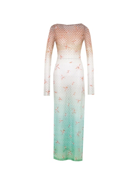 Rochie de seara MISSONI BEACHWEAR alba