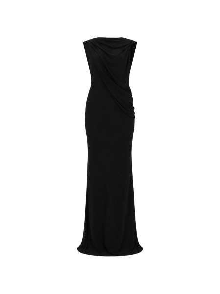 Rochie de seara Tom Ford neagra din vascoza