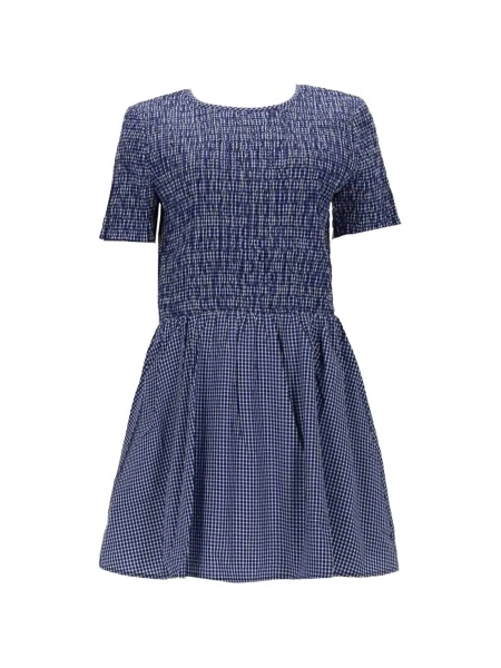 Rochie de zi Baum und Pferdgarten albastra
