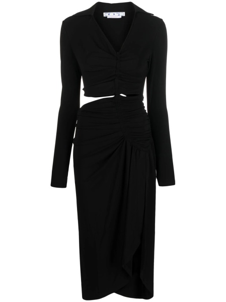 Rochie de zi Off-White neagra