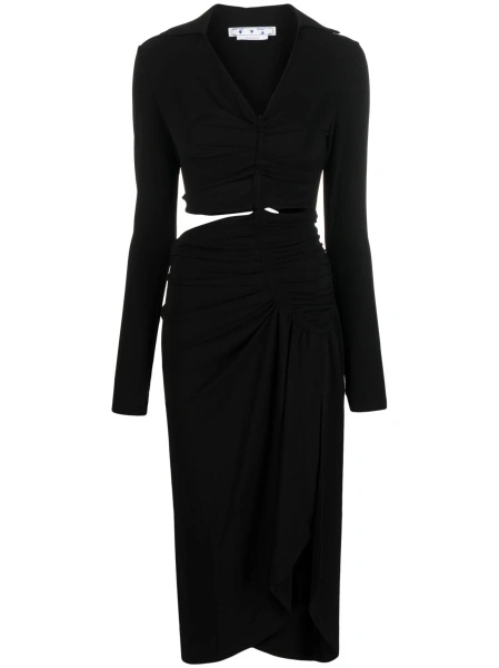 Rochie de zi Off-White neagra