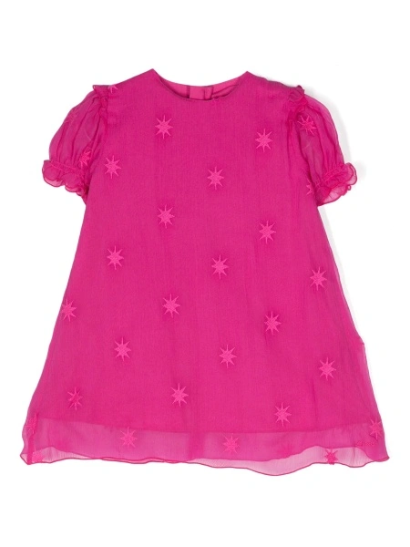 Rochie eleganta Chloe roz din matase