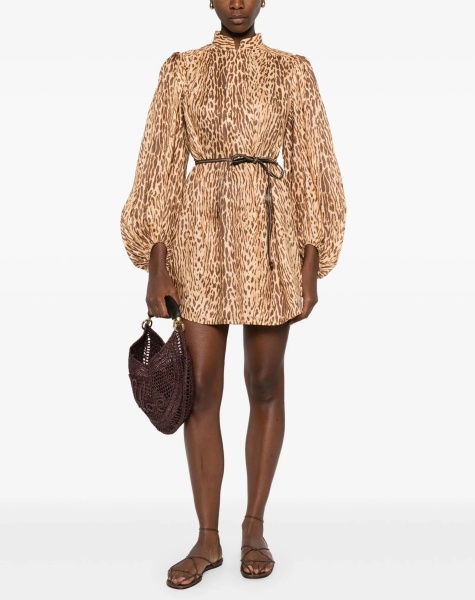 Rochii Animal Print Mini Dress