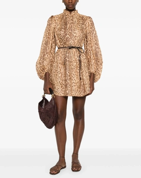 Rochii Animal Print Mini Dress