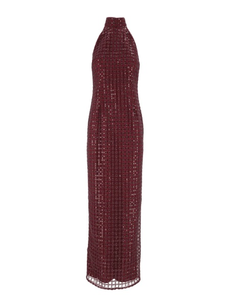 Rochii BEADED MAXI DRESS Zinfandel (Tight Fit)