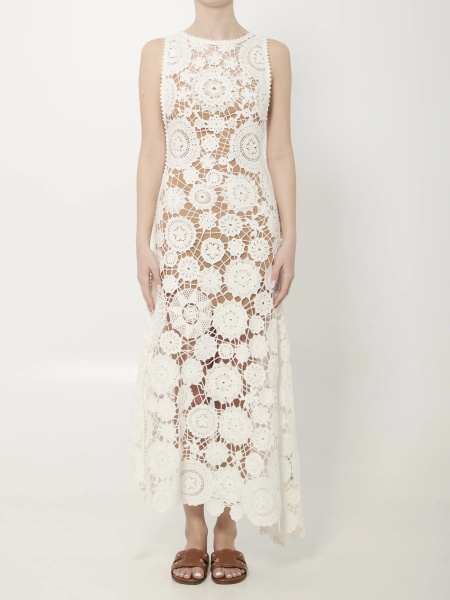 Rochii Crochet Maxi Dress