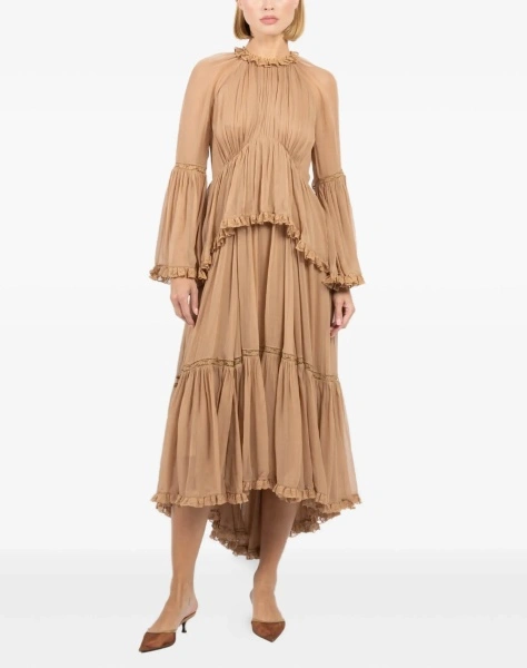 Rochii "Hypnotic Peplum" Ruffle Dress