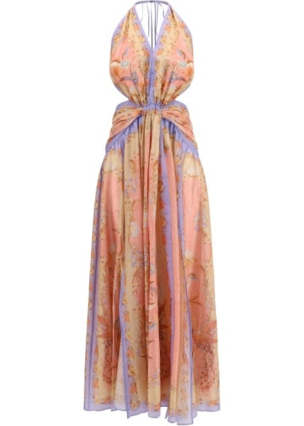 Rochii Indra halterneck maxi Dress
