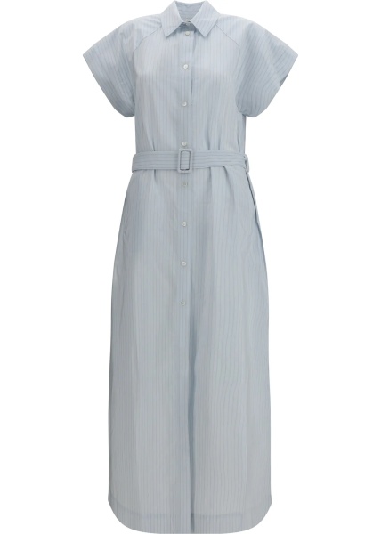 Rochii Long poplin chemisier Dress
