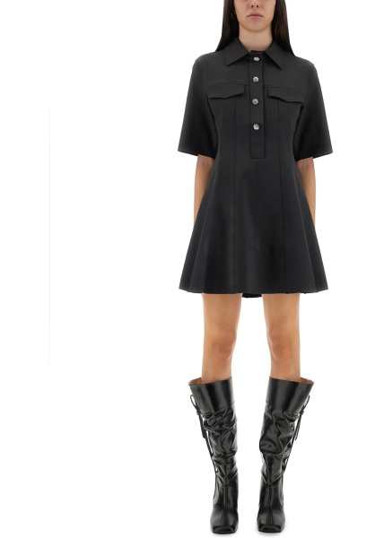 Rochii Mini Dress With Scalloped Buttons