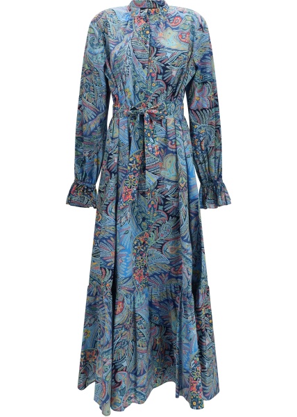 Rochii Paisley print cotton-blend shirt Dress