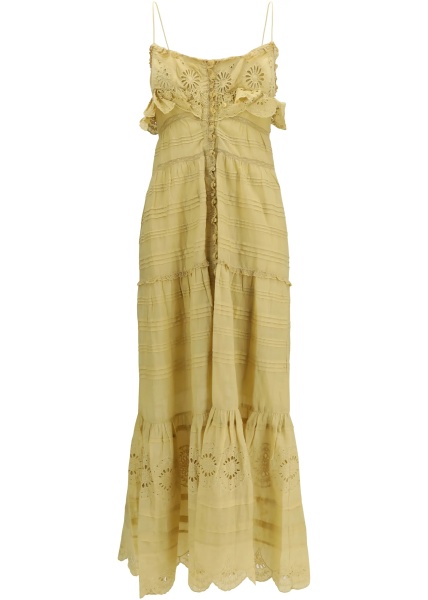 Rochii Paule long ruffled Dress