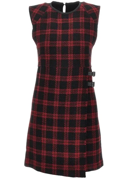 Rochii Wool-blend tweed short dress