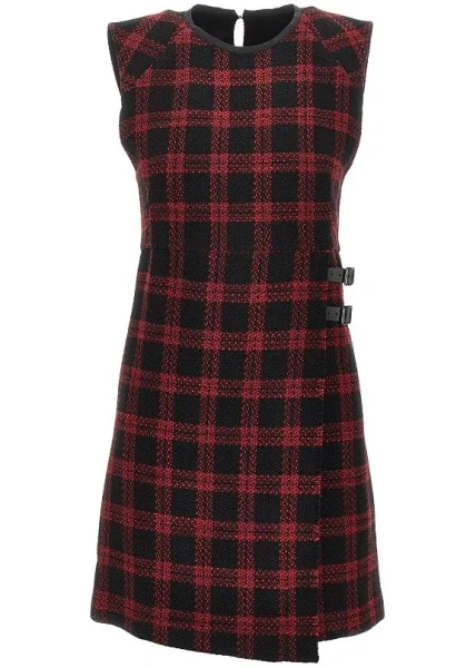 Rochii Wool-blend tweed short dress