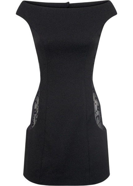 Rochii Wool Bouclé Sleeveless Mini Dress