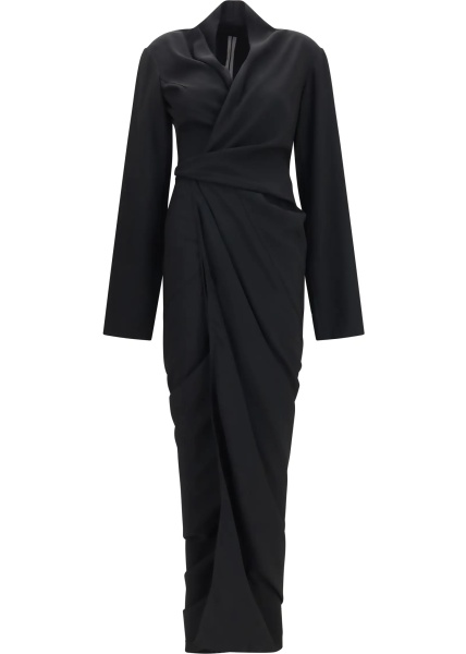 Rochii Wrap draped long Dress