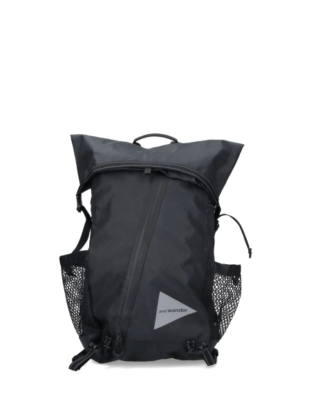Rucsac AND WANDER negru din polyester