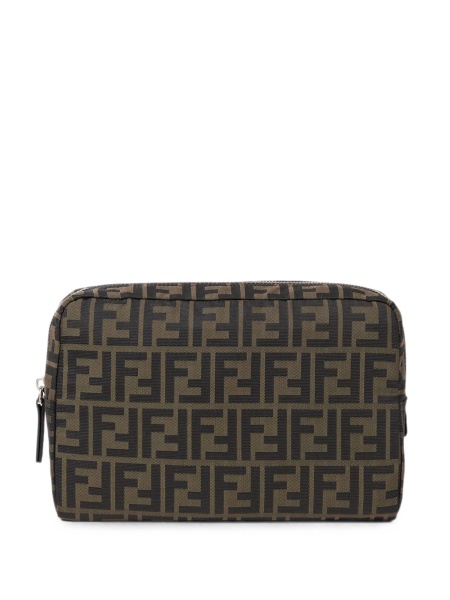 Rucsac Fendi maro din polyester