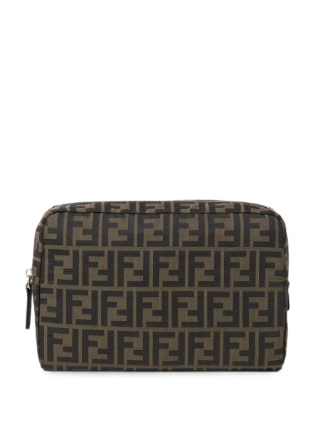 Rucsac Fendi maro din polyester