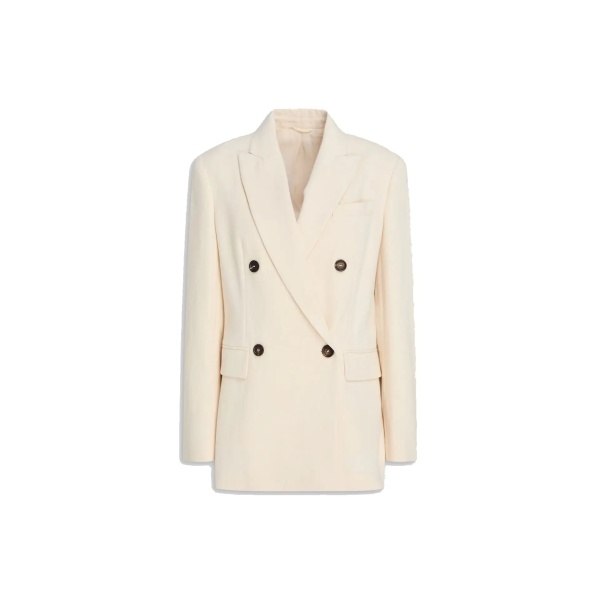 Sacou Brunello Cucinelli Cotton Blend Blazer