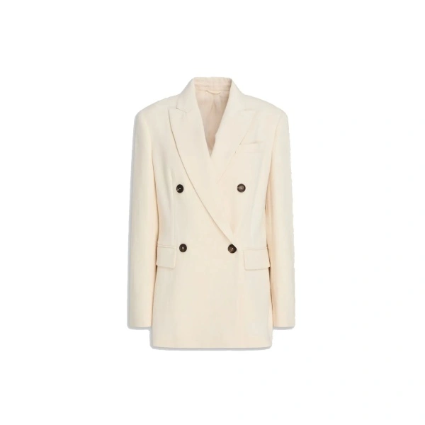 Sacou Brunello Cucinelli Cotton Blend Blazer