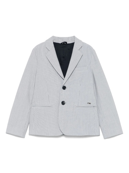 Sacou Emporio Armani albastru din vascoza si elastan
