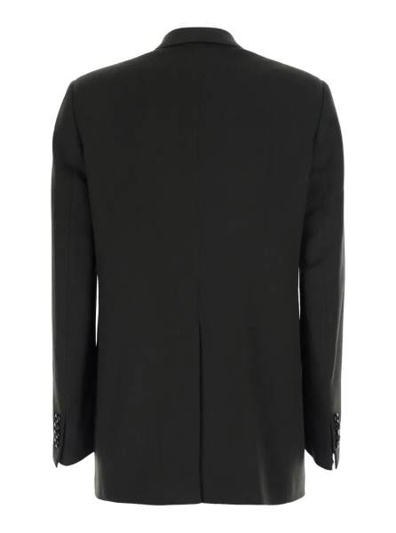 Sacou Jacket in green cashmere for women
