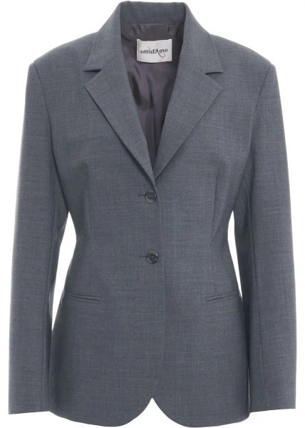 Sacou Single-breasted blazer in wool